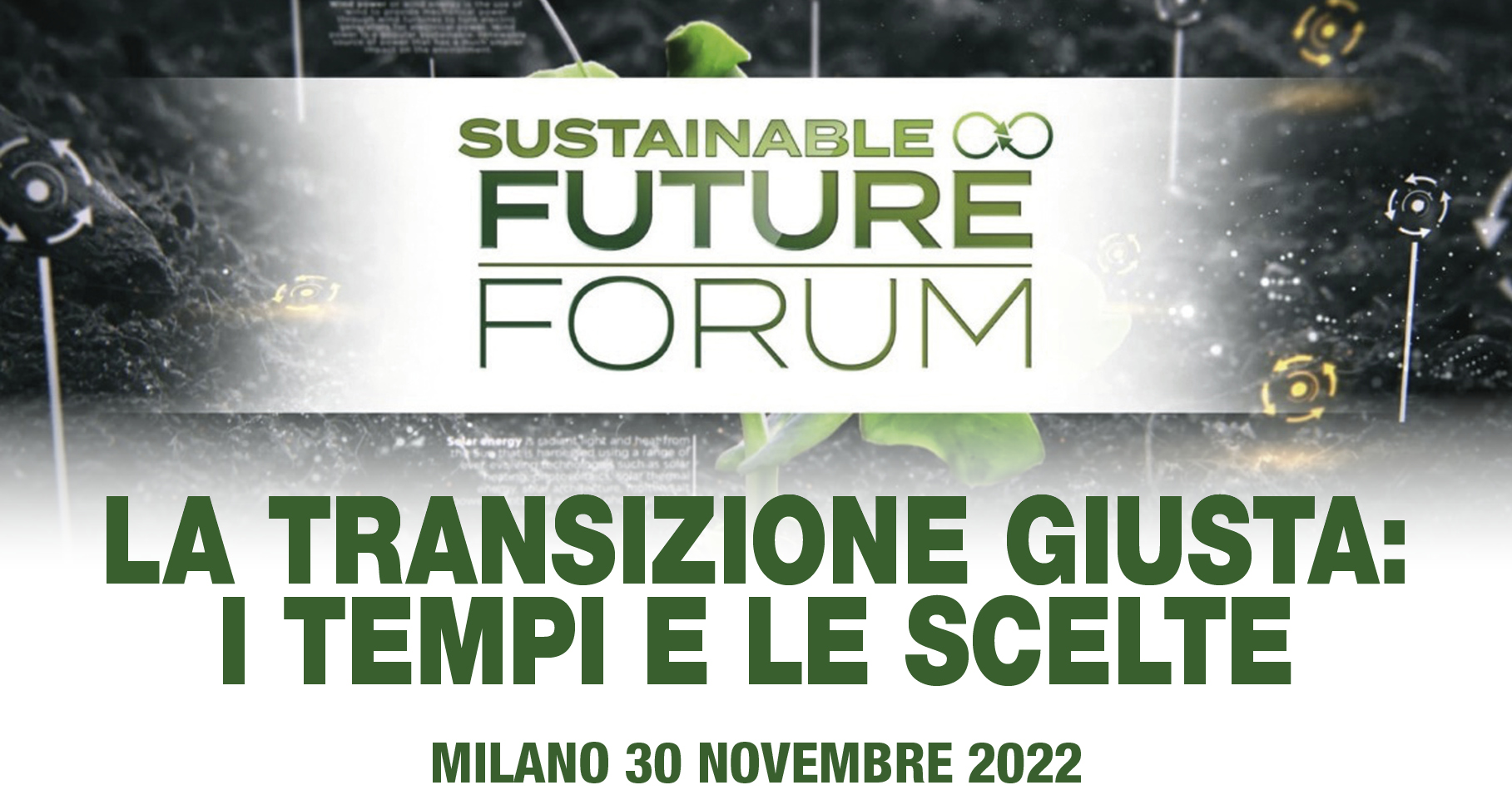 Sustainable Future Forum e MF ESG Awards