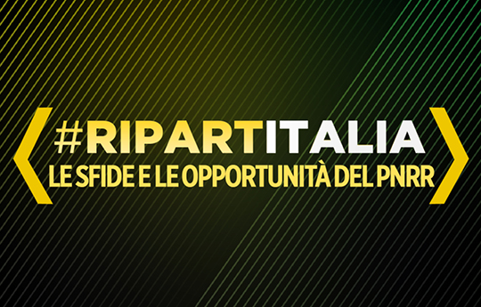 #Ripartitalia. Le sfide e le opportunità del PNRR. L'Italia nel cloud.