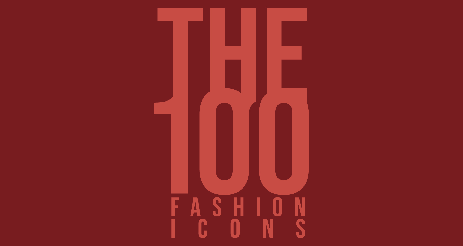 The 100 Fashion Icons