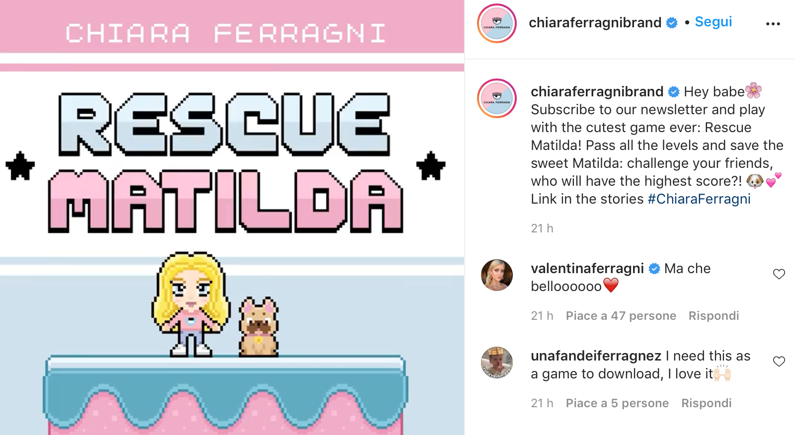 Chiara Ferragni debutta nel gaming - MFFashion.com
