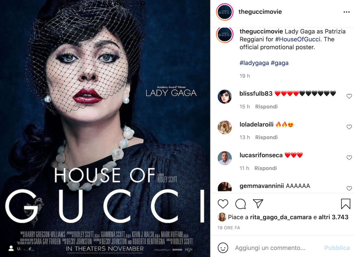 Quando Esce House Of Gucci In Italia
